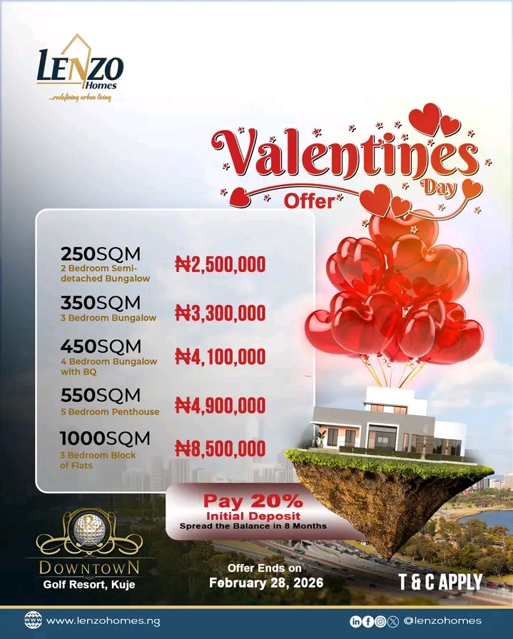 Lenzo homes (Redefining Urban Living), real estate agent in Abuja, Nigeria